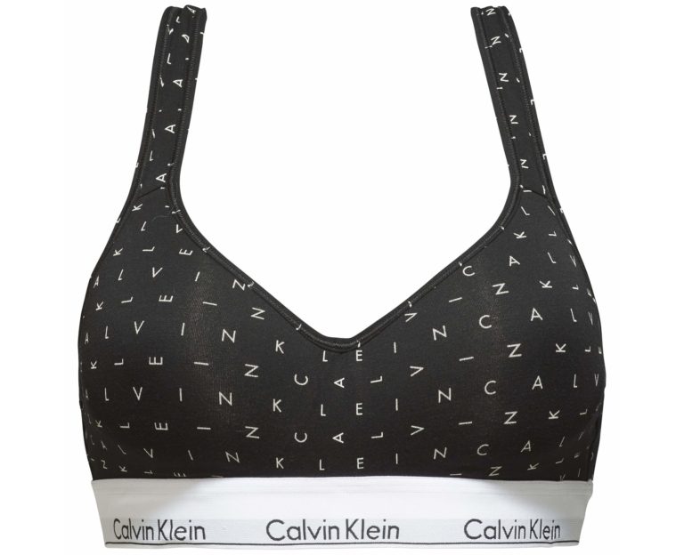 Vyztužená podprsenka od značky Calvin Klein je pohodlným sexy kouskem